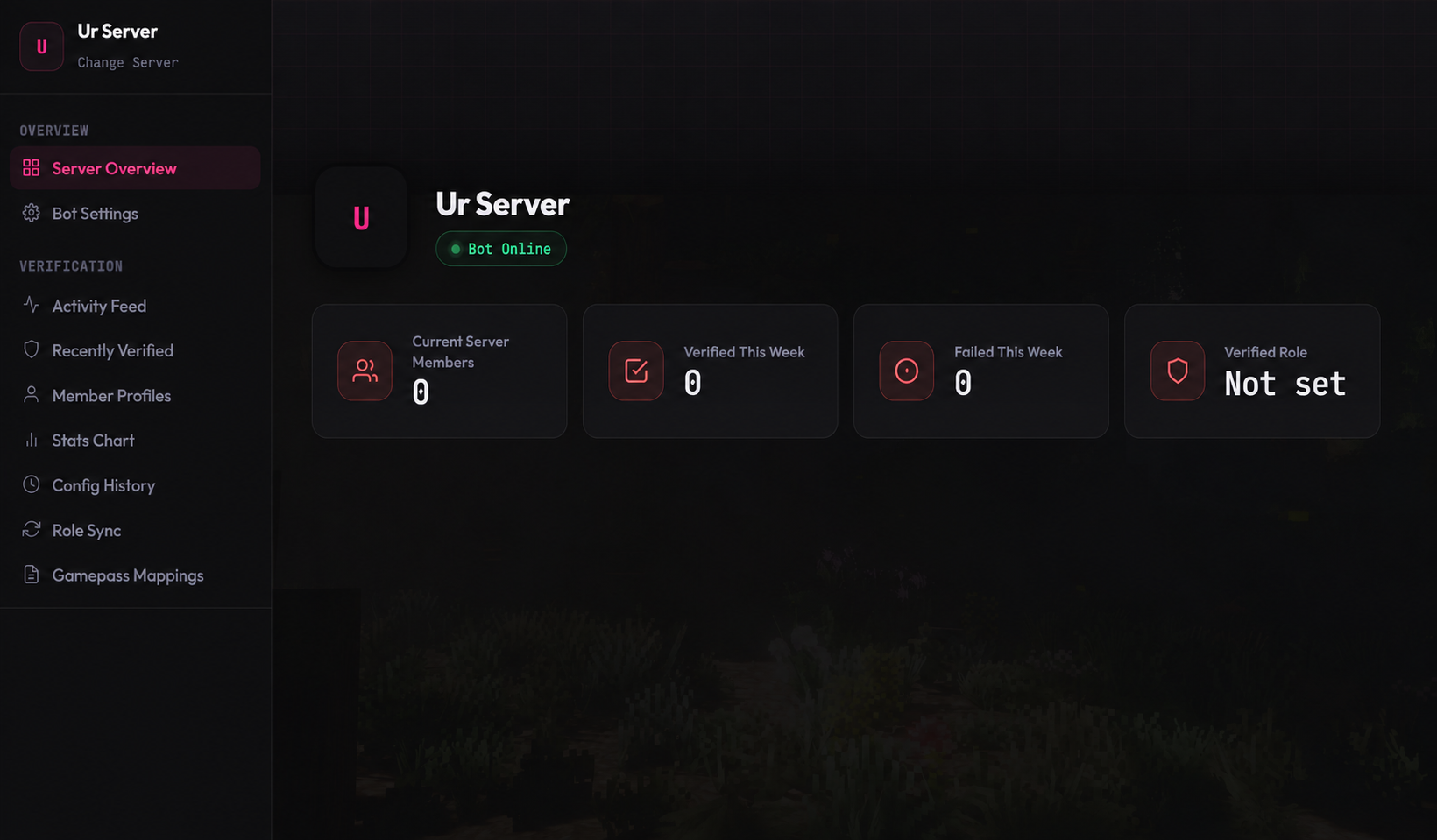 Linker.TS dashboard preview